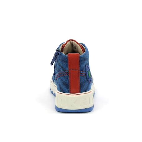 KICKERS Baskets hautes Kickrup bleu BLEU 3 - vertbaudet enfant 