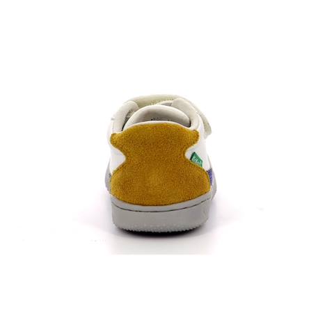 KICKERS Baskets basses Kickbuvar blanc BLANC 3 - vertbaudet enfant 