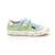 KICKERS Baskets basses Gody blanc Fille BLEU 1 - vertbaudet enfant 