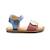 KICKERS Sandales Dyastar marine BLANC 1 - vertbaudet enfant 