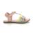 KICKERS Sandales Diamanto rose ROSE 2 - vertbaudet enfant 