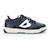 KICKERS Baskets basses Kikouak Jr marine BLANC+BLANC+BLANC+BLANC+BLEU+NOIR 17 - vertbaudet enfant 