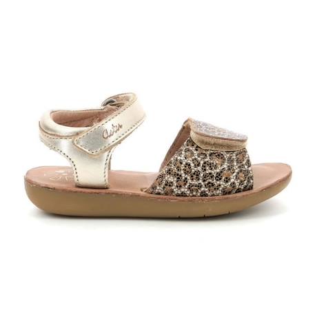 ASTER Sandales Theania camel MARRON 1 - vertbaudet enfant 