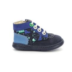 Chaussures-KICKERS Bottillons Kickbonzip marine