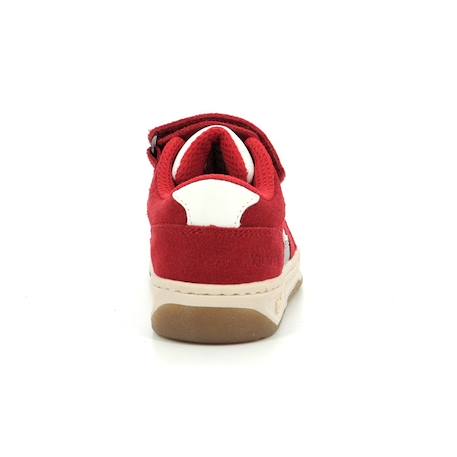 KICKERS Baskets basses Kikouak marine BLEU+ROUGE 7 - vertbaudet enfant 