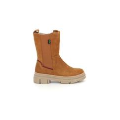 Chaussures-Chaussures fille 23-38-Boots, bottines-KICKERS Boots Kick Goz camel