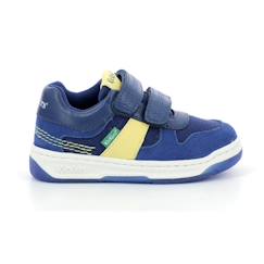 KICKERS Baskets basses Kalido marine  - vertbaudet enfant