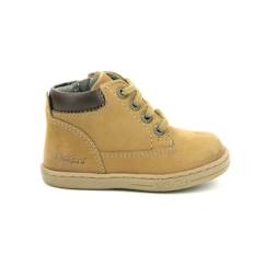 Chaussures-Chaussures garçon 23-38-Boots, bottines-KICKERS Bottillons Tackland marron