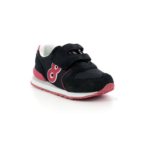 MOD 8 Baskets basses Snookies kaki BLEU+BLEU+NOIR+ROSE+VERT 10 - vertbaudet enfant 