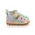 ROBEEZ Salomés Miniz multicolor BLANC 1 - vertbaudet enfant 