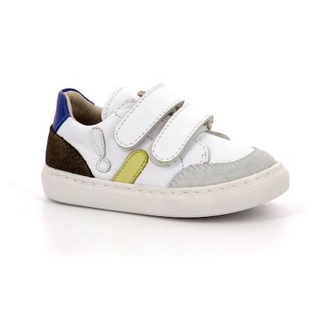 ASTER Baskets basses Sneakratch multicolor BLANC+BLANC 6 - vertbaudet enfant 