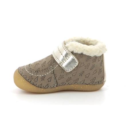 KICKERS Bottillons So Schuss gris GRIS 4 - vertbaudet enfant 