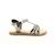 Sandales - MOD8 - Paradis - Cuir - Scratch - Fille GRIS 1 - vertbaudet enfant 