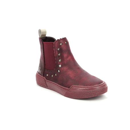 MOD 8 Boots Ariboot bordeaux ROUGE 2 - vertbaudet enfant 