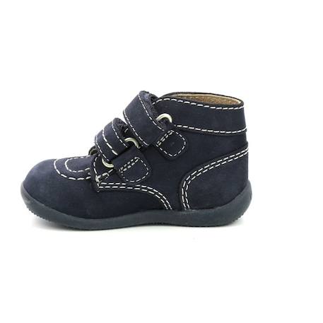 KICKERS Bottillons Bonkro-2 rose BLEU 4 - vertbaudet enfant 