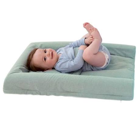 Matelas à langer - Candide - Mat' Confort kaki chiné - 70x50 cm - Mixte - Vert VERT 2 - vertbaudet enfant 