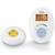 Babyphone - Alecto - DBX-112 - Ondes zéro émission - Eco DECT - Blanc-Bleu BLEU 4 - vertbaudet enfant 