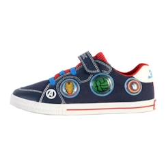 Chaussures-Chaussures garçon 23-38-Baskets, tennis-Basket à Scratch Plate Geox Enfant Kilwi Canv+Tumb