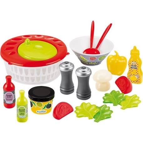 ECOIFFIER - 2579 - Coffret salade composée ROUGE 1 - vertbaudet enfant 