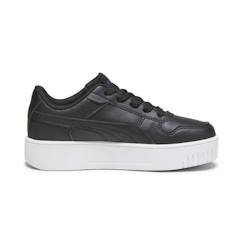 Chaussures-Chaussures fille 23-38-Baskets, tennis-Baskets fille Puma Carina Street PS - noir/noir/or rose