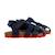 Sandales Cuir Geox Chalki - Navy-Rouge ROUGE 3 - vertbaudet enfant 