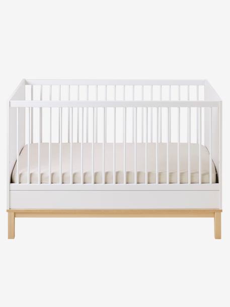 Lit bébé évolutif LIGNE COMETE blanc 1 - vertbaudet enfant 