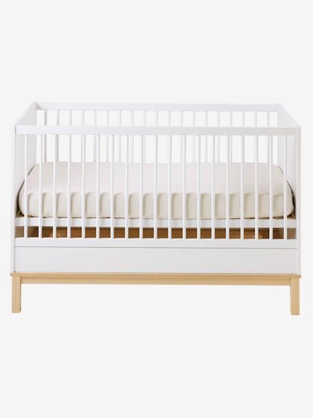 Lit bébé évolutif LIGNE COMETE blanc 2 - vertbaudet enfant 