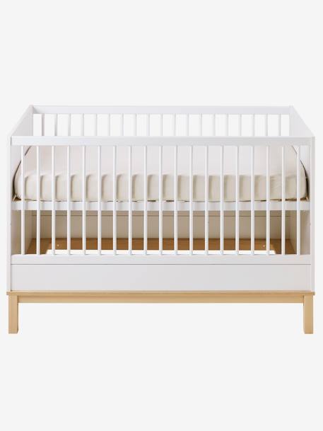 Lit bébé évolutif LIGNE COMETE blanc 3 - vertbaudet enfant 