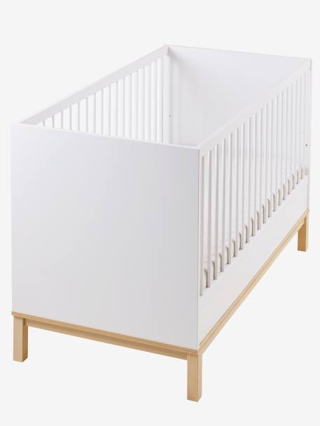 Lit bébé évolutif LIGNE COMETE blanc 7 - vertbaudet enfant 