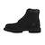 Boots enfant Timberland 6in Prem Black Nubuck - Cuir - Lacets - Noir NOIR 2 - vertbaudet enfant 