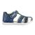 Sandales enfant Geox Elthan - GEOX - Marine Claire - Cuir - Scratch - Confort exceptionnel BLEU 2 - vertbaudet enfant 