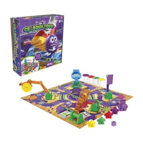 Les Crabouiltous, jeu de plateau pour enfants, à partir de 5 ans, jeu pour la famille avec pâte à modeler VIOLET 3 - vertbaudet enfant 