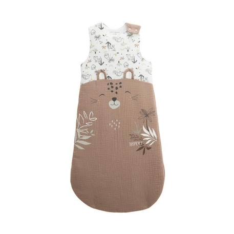 Gigoteuse TOG 2 en gaze de coton Yao MARRON 1 - vertbaudet enfant 