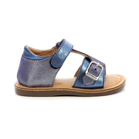 KICKERS Sandales Diazzy or BLEU 1 - vertbaudet enfant 