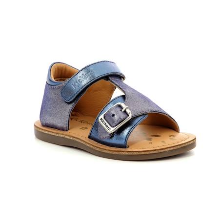 KICKERS Sandales Diazzy or BLEU 2 - vertbaudet enfant 