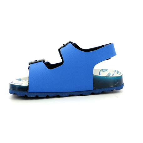 KICKERS Sandales Sunyva marine BLEU+BLEU+VERT 4 - vertbaudet enfant 