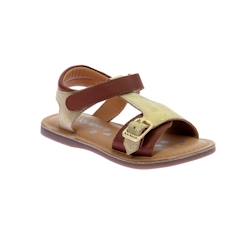 KICKERS Sandales Diazz camel  - vertbaudet enfant