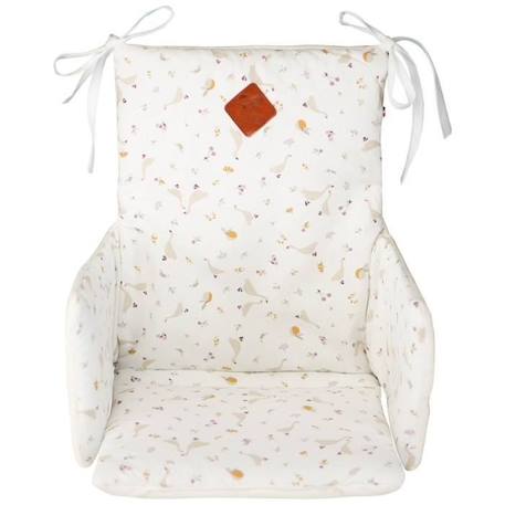 Coussin de chaise haute bébé Sidonia BLANC 1 - vertbaudet enfant 