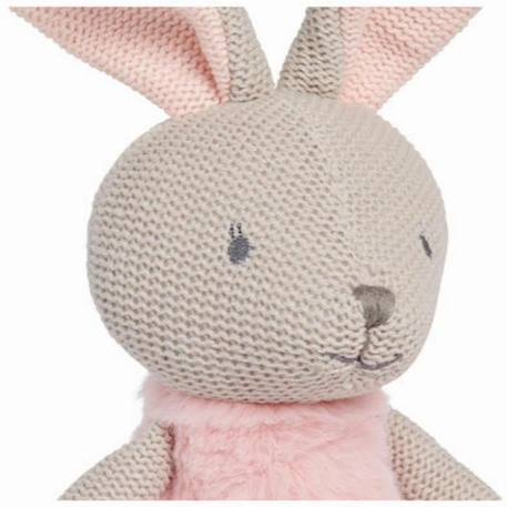 Peluche Lapin Nola Jollein - Bébé et enfant - Rose ROSE 2 - vertbaudet enfant 