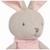 Peluche Lapin Nola Jollein - Bébé et enfant - Rose ROSE 2 - vertbaudet enfant 