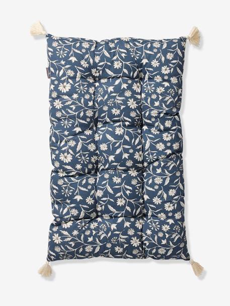 Coussin de coffre INDIA bleu imprimé 1 - vertbaudet enfant 