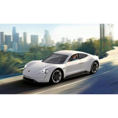 PLAYMOBIL 70765 Porsche Mission E - Classic Cars - Télécommande et effets lumineux inclus - Voiture électrique BLANC 5 - vertbaudet enfant 