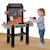 Smoby - Etabli bricolo Ultimate Black and Decker - Bruits réalistes - 95 accessoires - Voiture à construire - Fabrication française BLANC 4 - vertbaudet enfant 