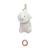 Peluche Musicale Agneau Jollein - Creme - 18 X 18 cm BLANC 1 - vertbaudet enfant 