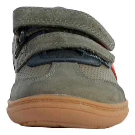 Basket Enfant Clarks Flash Metra T GRIS 4 - vertbaudet enfant 