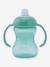 Mini Gobelet Easy grip avec anses 150 ml - NUBY bleu+pêche+vert 12 - vertbaudet enfant 