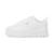 Basket Puma Mayze Lth PS - blanc/doré BLANC 2 - vertbaudet enfant 