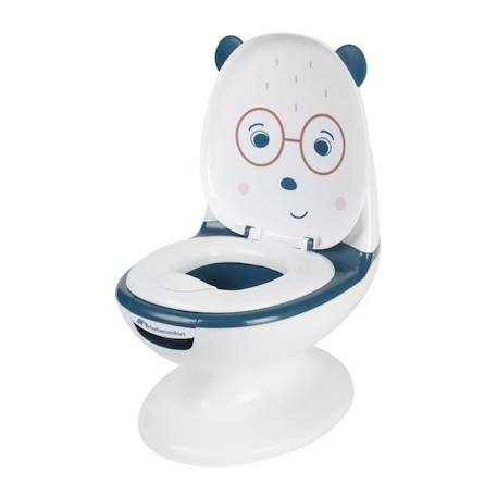 BEBECONFORT Mini toilette Panda, Pot avec bruit de chasse d'eau, Bleu BLEU 1 - vertbaudet enfant 