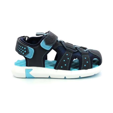 KICKERS Sandales Jumange bleu BLEU 2 - vertbaudet enfant 