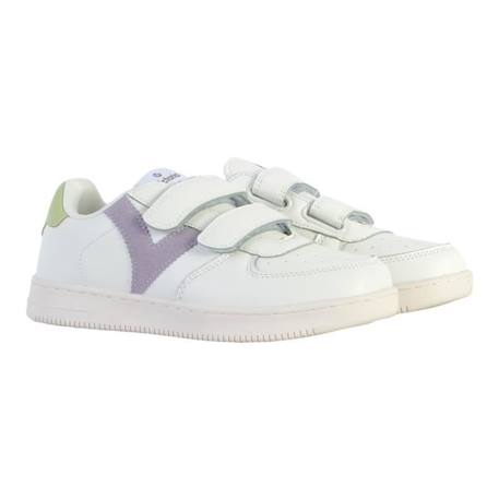 Basket Enfant Victoria - VICTORIA - 11241 - Lila - Enfant - Mixte - Scratch BLANC 3 - vertbaudet enfant 